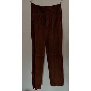 Miu Miu NWT Cinnamon Suede Pants